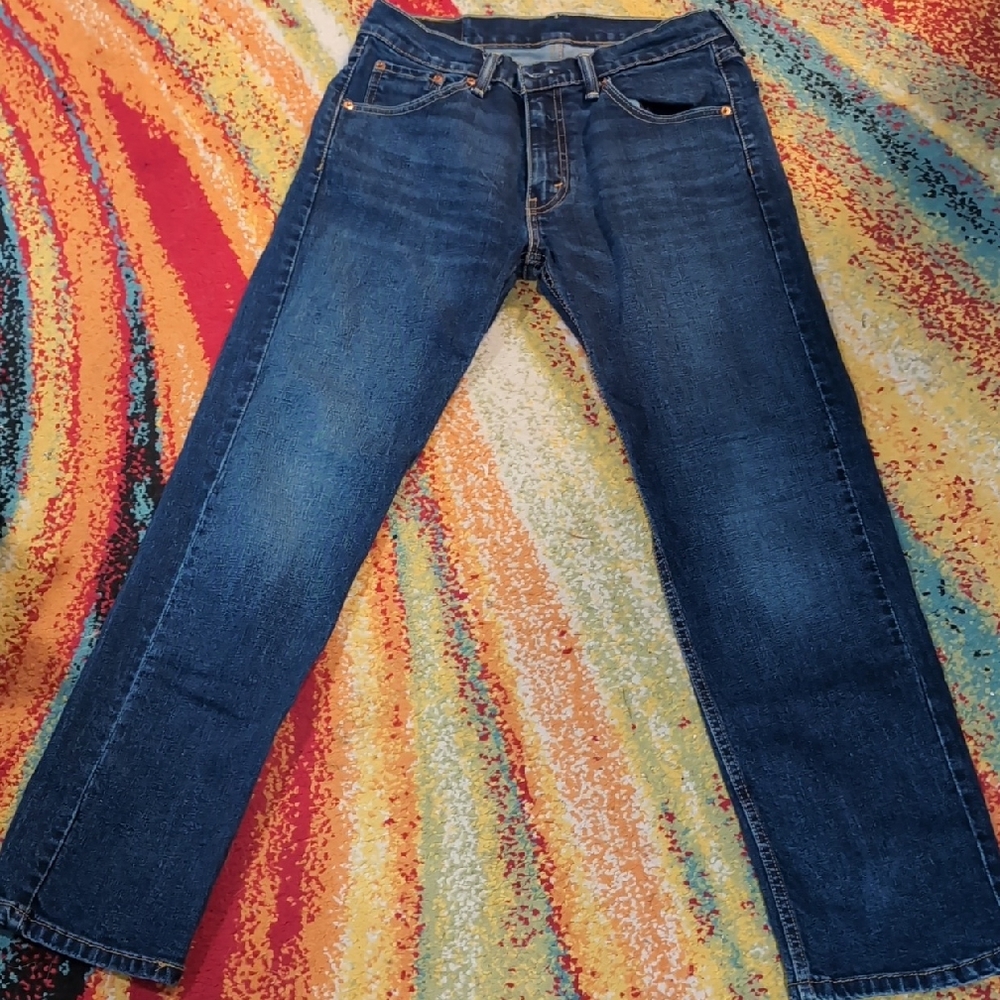 Levi's Blue Straight Jeans Classic Indigo Versatile